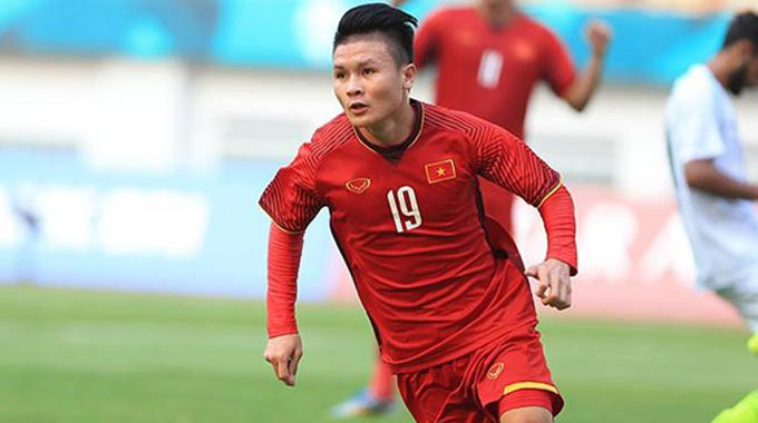 
Quang Hải, cầu thủ sáng giá của tuyển U23 Việt Nam.