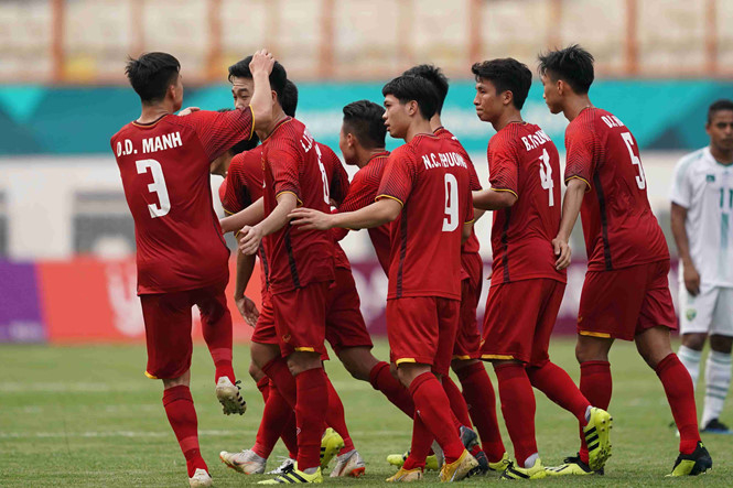 
Lứa cầu thủ trẻ được đào tạo bài bản đang là hy vọng của bóng đá Việt Nam.