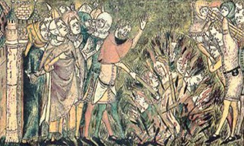 ​Bệnh dịch hạch trong đại dịch Cái chết Đen đã khiến 25 triệu người trên khắp châu Âu thiệt mạng vào giữa thế kỷ 14.