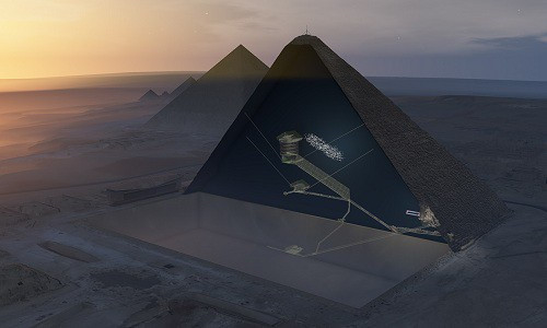 Để đi đến kết luận này, Tiến sĩ Andrey Evlyukhin cho hay nhóm nghiên cứu của ông đã tạo dựng mô hình 3D của kim tự tháp Giza và sử dụng các kỹ thuật phân tích của vật lý học lý thuyết trước khi có thể đưa ra kết luận trên.