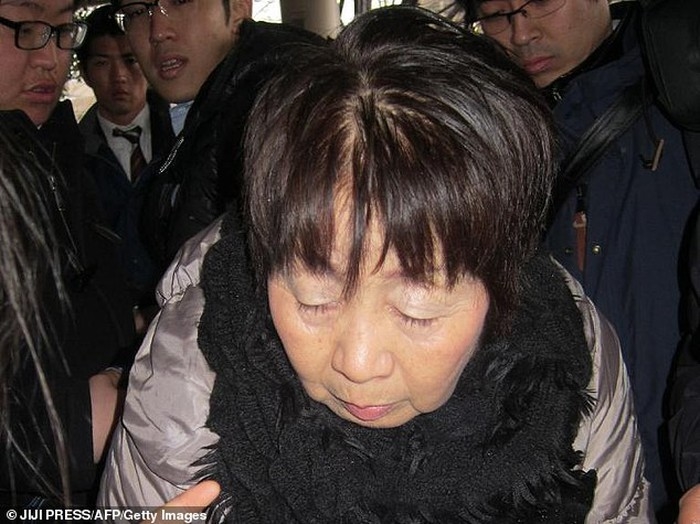 
Bà Chisako Kakehi vì nghi ngờ liên quan đến cái chết của 7 người đàn ông