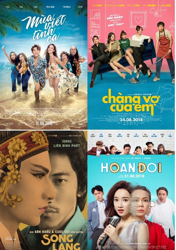 
Các phim Việt ra mắt trong thời gian qua