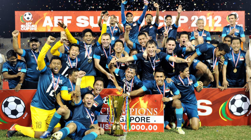 
Đội tuyển Singapore từng rất thành công tại đấu trường AFF Cup.
