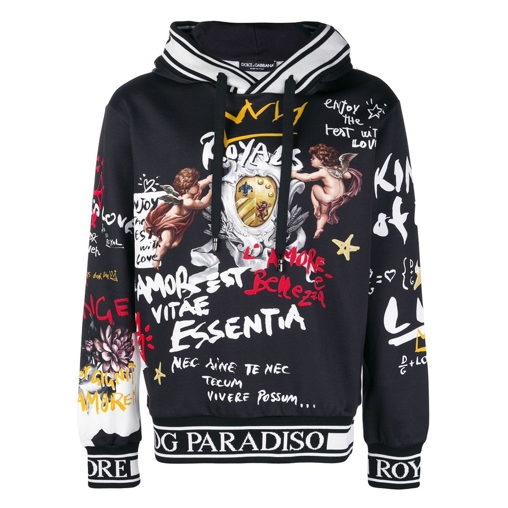 
Như chiếc áo Unisex Street Style Long Sleeves Cotton Sweatshirts - một trong những "bộ cánh" trong BST Thu - Đông 2019 của Dolce & Gabbana có giá 865 USD, tương đương 20 triệu đồng.
