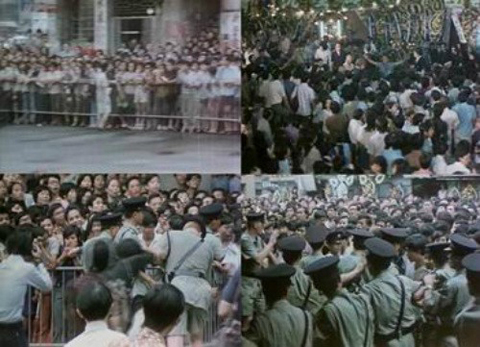 
 25.000 người Hong Kong đã có mặt đưa tiễn Lý Tiểu Long.