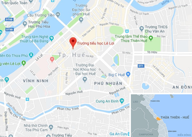 
Trường tiểu học Lê Lợi - Ảnh: Google Maps