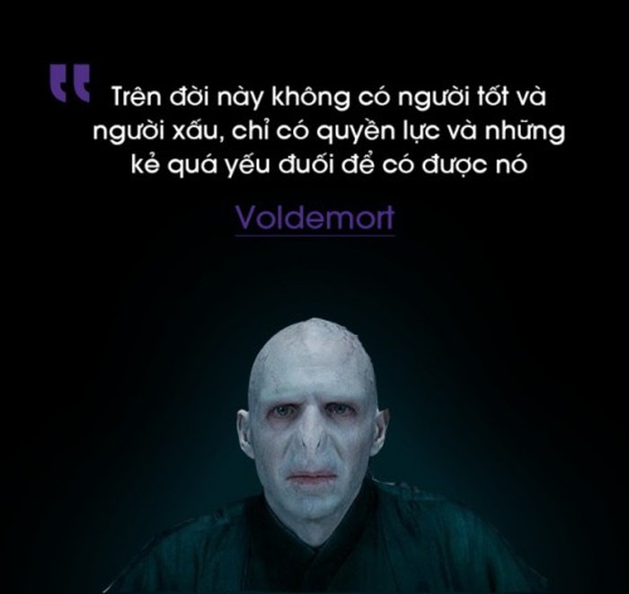 
Chúa tể Voldemort trong "Harry Potter"