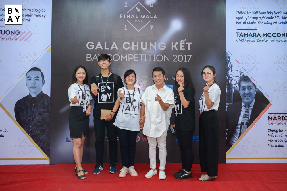 
Thí sinh BAYer 2017 cùng với giám khảo Minh Nhí tại đêm GALA chung kết năm trước.