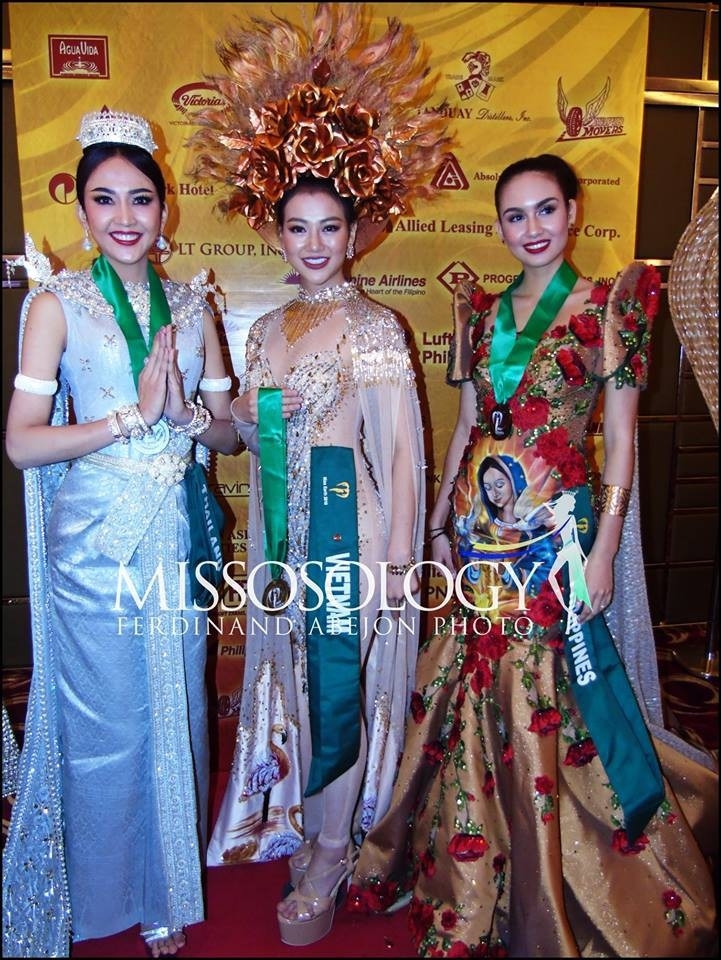 Các thí sinh hoang mang khi vé xem phần thi tài năng của Miss Earth 2018 in hình đại diện Việt Nam