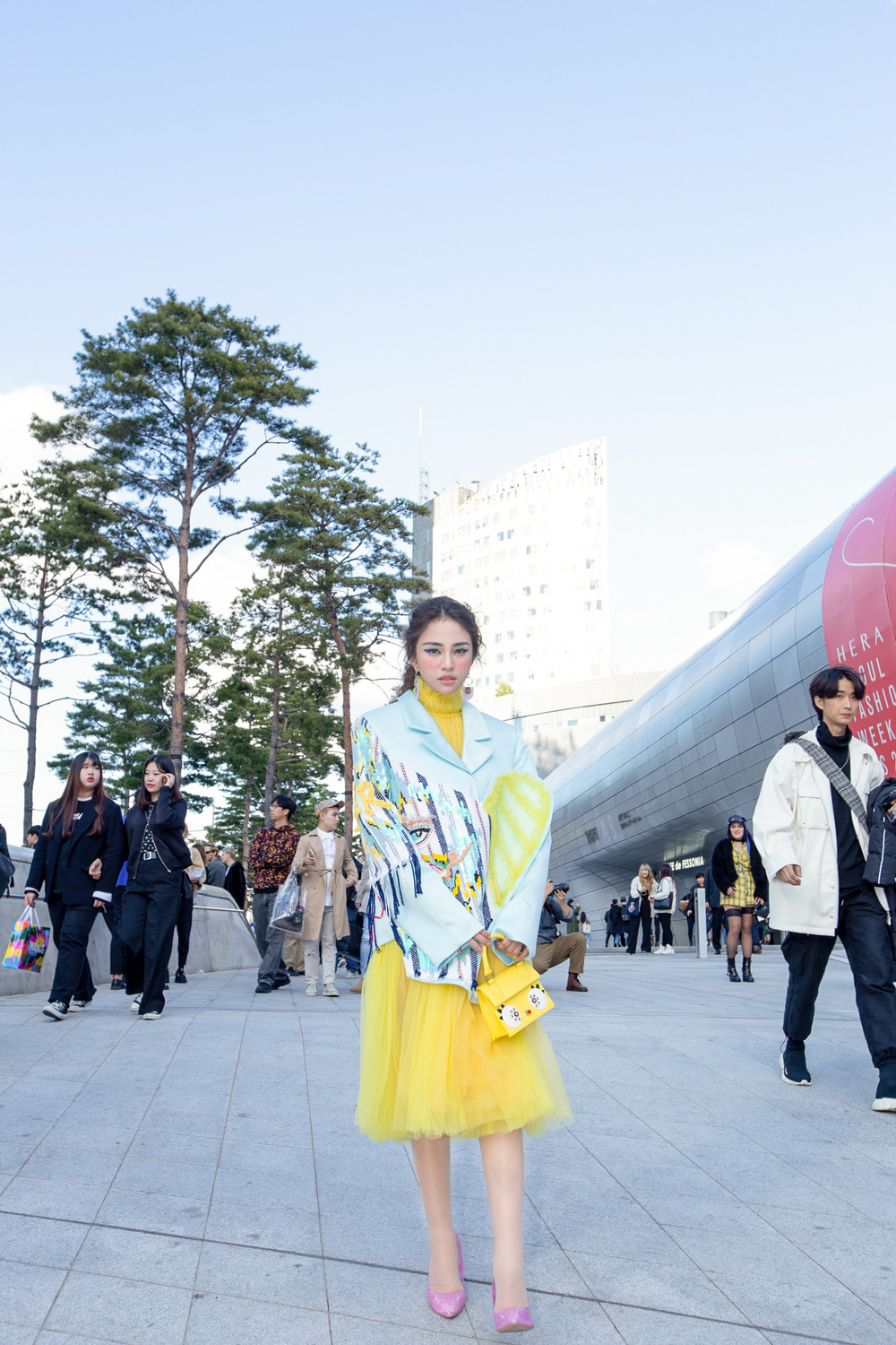 Lần đầu tham dự Seoul Fashion Week, Thiên Nga The Face được xướng danh trên Vogue