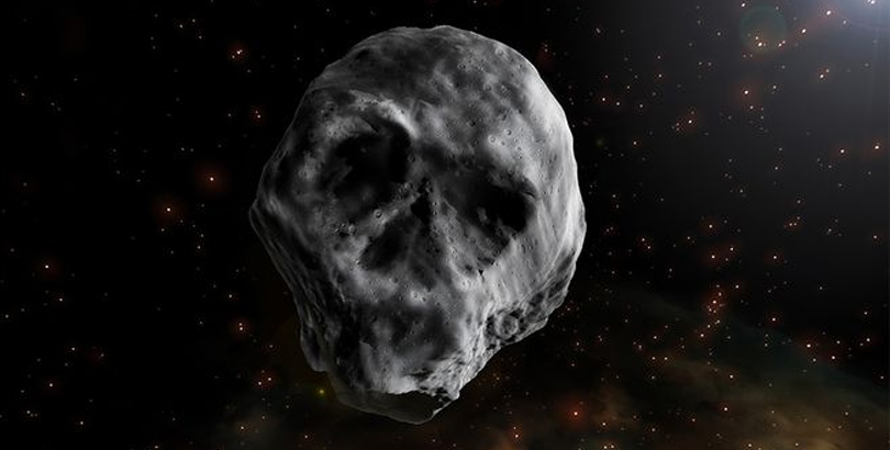Xôn xao khối thiên thạch kỳ dị hình đầu lâu sắp tiếp cận Trái Đất đúng vào dịp lễ hội Halloween