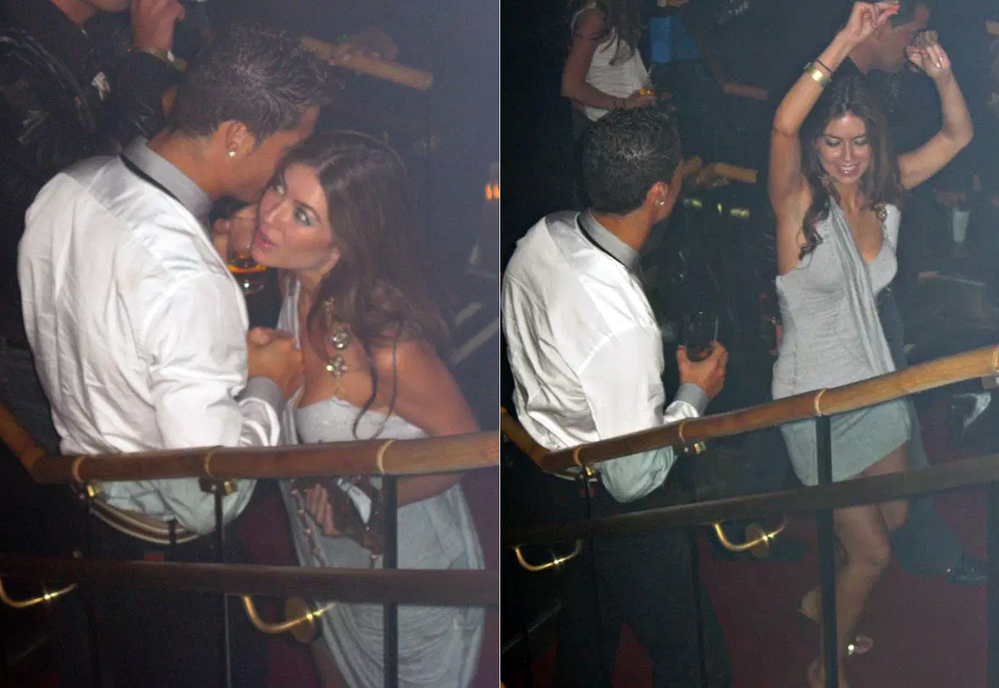 
Ronaldo và Kathryn Mayorga tại hộp đêm ở Las Vegas.