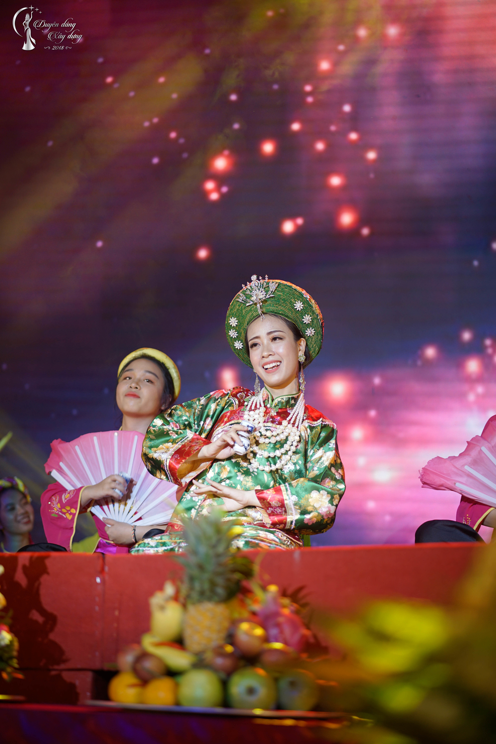 Bản sao của Hoa hậu H'hen trở thành tân hoa khôi Duyên Dáng Xây Dựng 2018