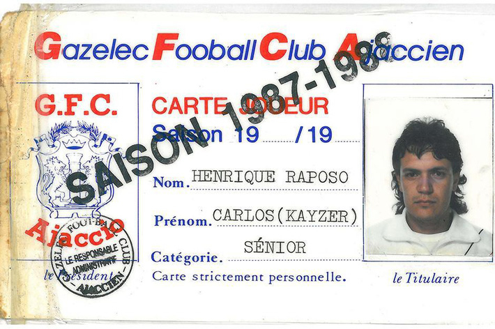
Thẻ cầu thủ của Carlos Kaiser ở CLB Pháp Ajaccio