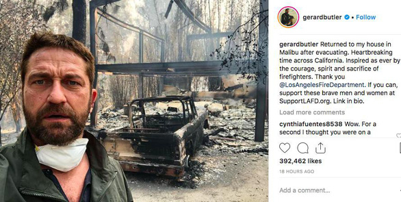 Cháy rừng vẫn chưa buông tha nước Mỹ: Phim trường bị thiêu rụi, sao Hollywood cửa mất nhà tan