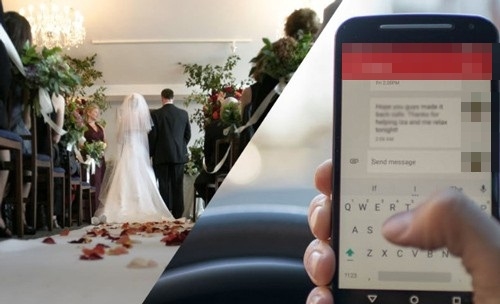 
Cô dâu phát hiện chú rể ngoại tình vài tiếng trước khi đám cưới diễn ra - Ảnh: Internet