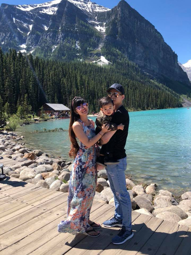 
Sau tất cả sóng gió, cặp đôi Trần Lâm - Thu Hiền hiện đang có cuộc sống yên bình hạnh phúc ở Canada - Ảnh: Internet
