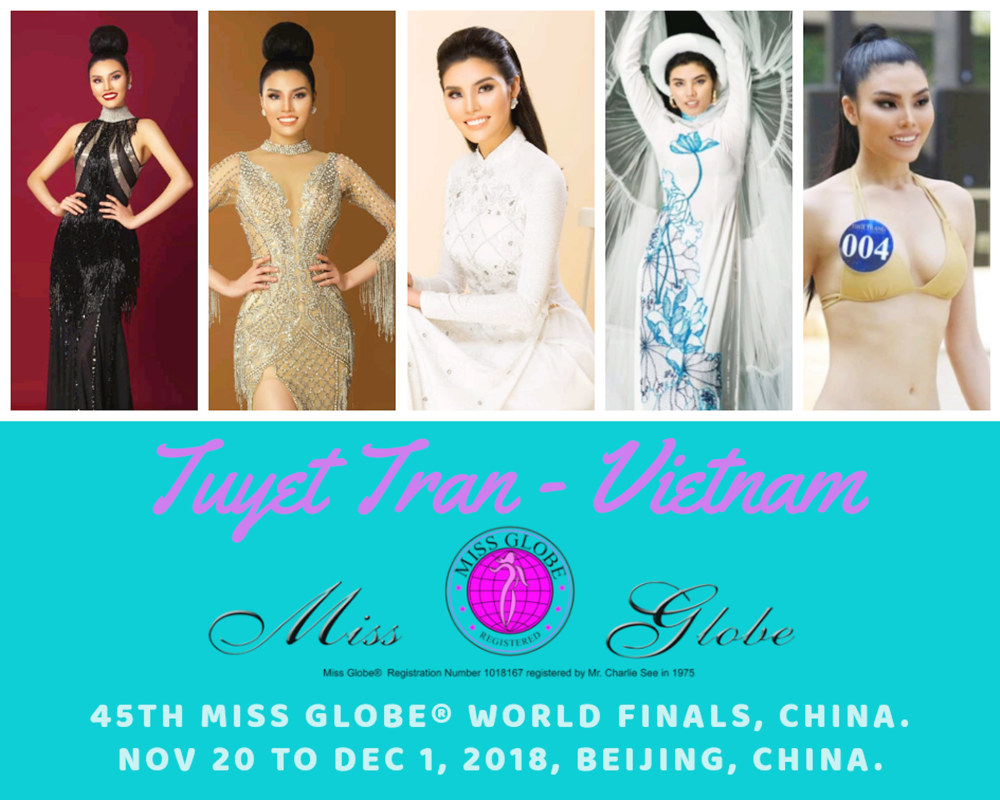 Người đội vương miện chưa kịp nhớ tên, học trò Kỳ Duyên lại tham dự cuộc thi Miss Globe 2018