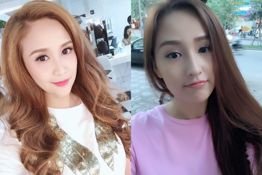 
Nữ diễn viên Phương Hằng và bạn gái Noo Phước Thịnh có nhiều điểm khá giống nhau từ gương mặt cho đến mắt, mũi, môi khiến cộng đồng mạng "bật ngửa".