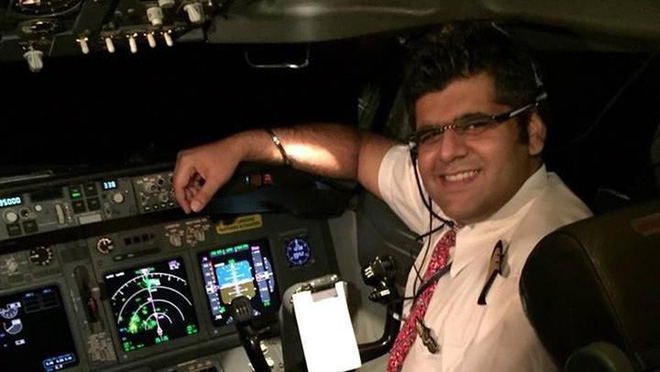 
Cơ trưởng của chuyến bay định mệnh - anh Bhavye Suneja