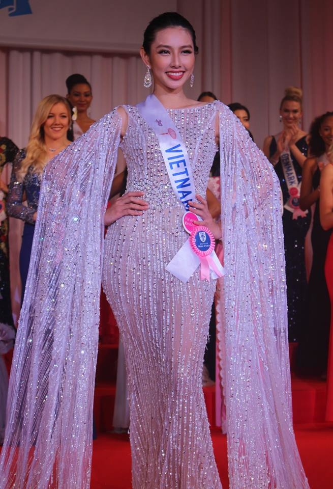 Hé lộ đầm dạ hội tinh tế, mê hoặc lòng người của Thùy Tiên ở chung kết Miss International