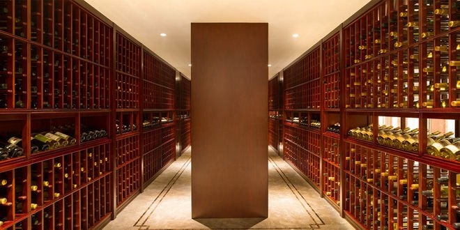 
Hầm rượu vang thiết kế theo phong cách tấu chương thời xưa.