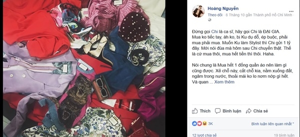 
Stylist Hoàng Ku tiết lộ chi gần 1 tỷ đồng cho váy áo trong MV Talk to me.