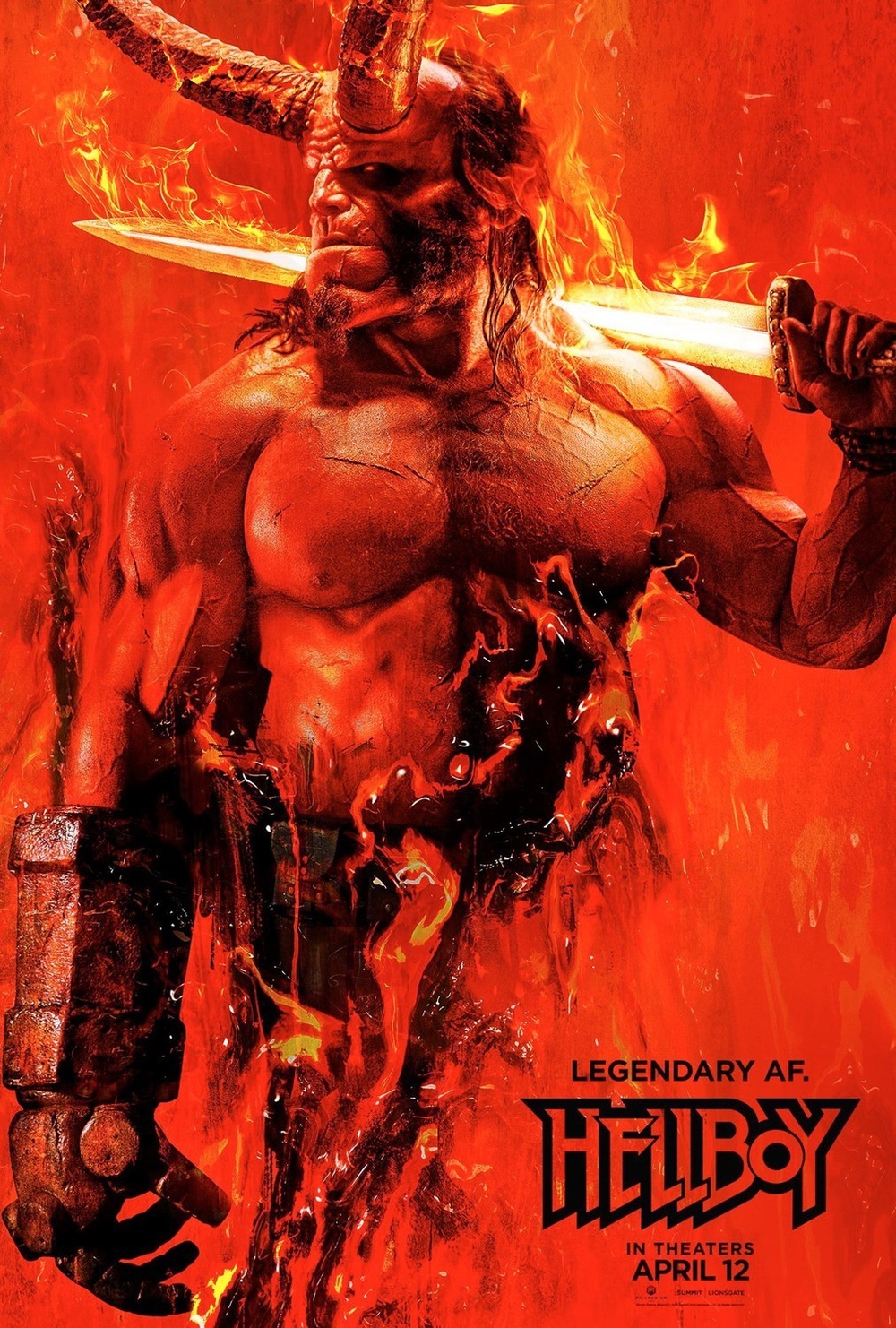 Tạo hình mới nhất của Hellboy phiên bản mới gây thất vọng toàn tập vì lí do bất ngờ