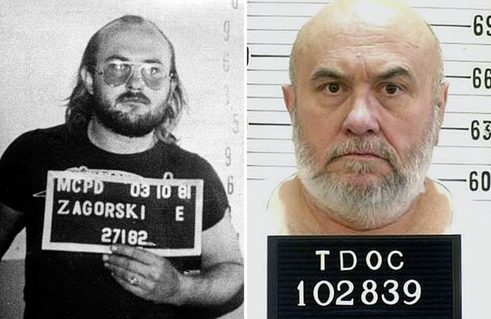 
Chân dung tên tử tù trước và sau khi thực hiện án tù giam 34 năm 