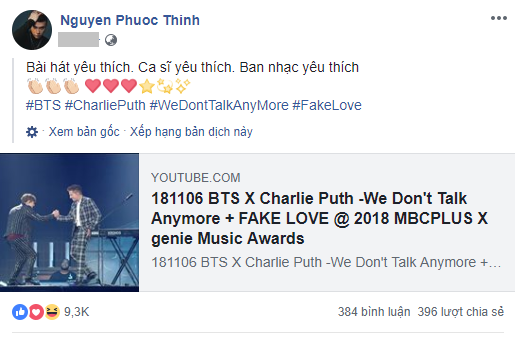 BTS vừa được 1 sao nam Việt công khai bày tỏ tình cảm và đó là anh chàng đông fan nhất nhì Vbiz - Tin sao Viet - Tin tuc sao Viet - Scandal sao Viet - Tin tuc cua Sao - Tin cua Sao