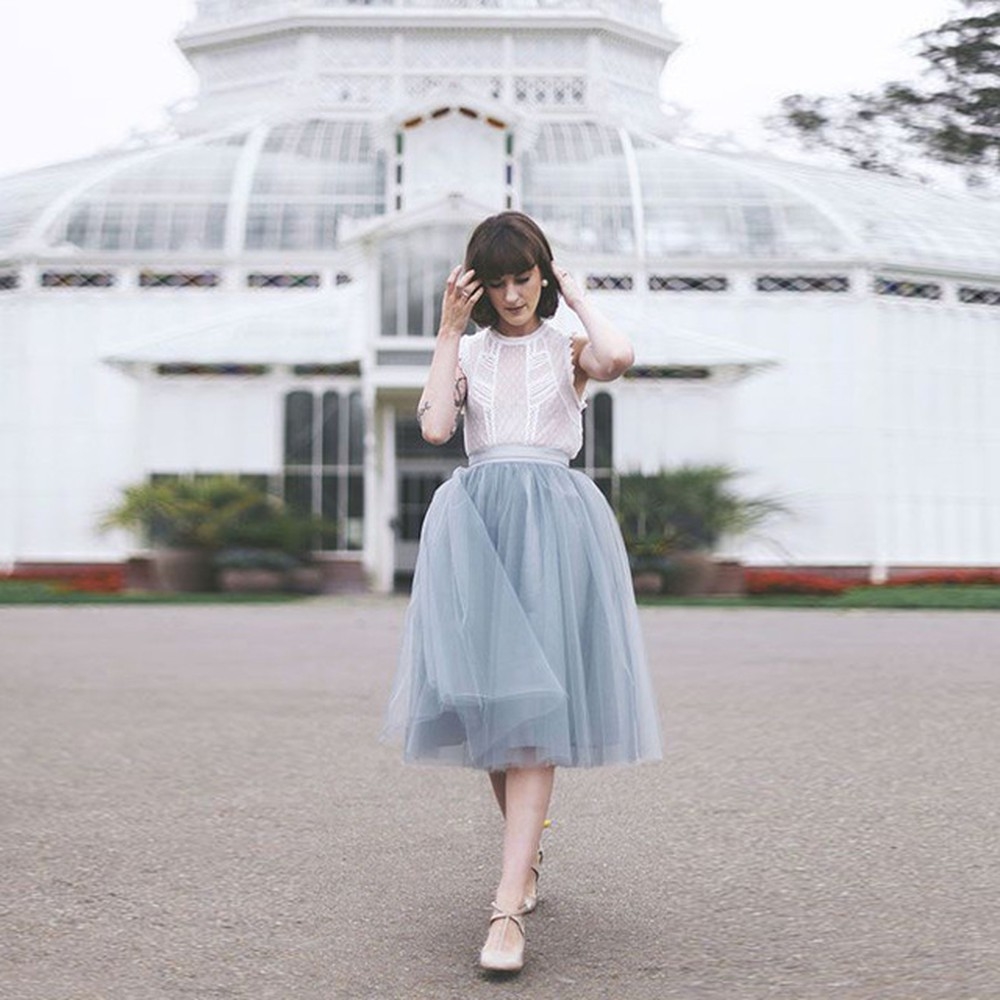 Tulle skirt  chiếc váy thần thánh tín đồ thời trang  2sao