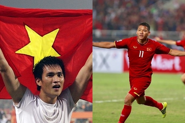 
Công Vinh, Anh Đức là những người hùng của bóng đá Việt Nam.