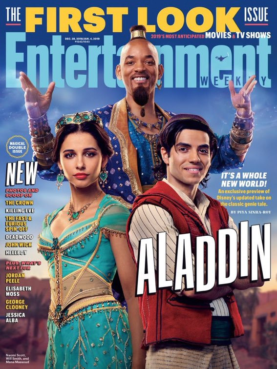 Will Smith mong mọi người sẽ yêu thích nhân vật Thần Đèn của mình trong bản live-action Aladdin