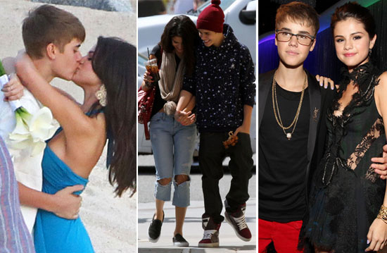 
Những hình ảnh hạnh phúc trước đây của cặp đôi Selena Gomez và Justin Bieber.