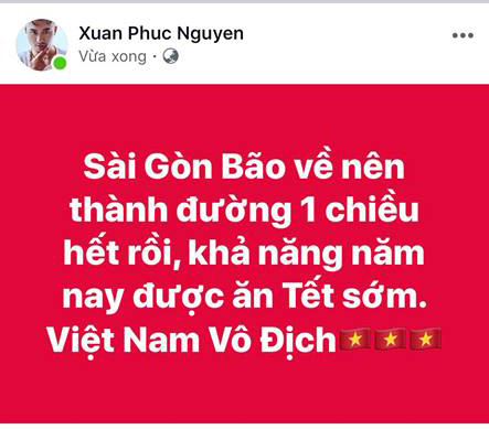 
Rất nhiều sao Việt không thể ngừng sung sướng với những gì mà các cầu thủ nước nhà vừa thực hiện được. - Tin sao Viet - Tin tuc sao Viet - Scandal sao Viet - Tin tuc cua Sao - Tin cua Sao