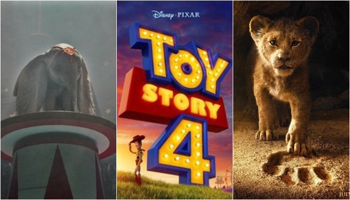 
Những dự án lớn của Disney trong năm 2019: Dumbo, Toy Story 4, The Lion King.
