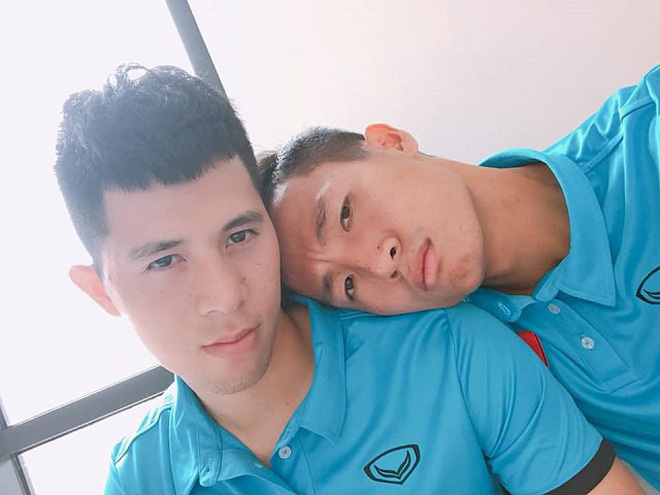 
Đình Trọng và Tiến Dũng hiện đang là cặp bạn thân được nhiều người hâm mộ yêu mến trong tuyển Việt Nam.