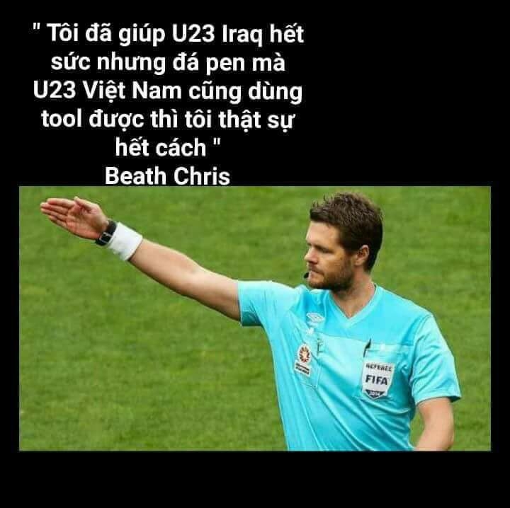 
Năm 2015, Chris Beath bắt chính trận đấu giữa tuyển Việt Nam và Iraq ở Mỹ Đình, thuộc vòng loại World Cup 2018 khu vực châu Á