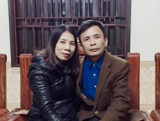 
Vợ chồng ông Nguyễn Văn Nhật và bà Lê Thị Ái Sương