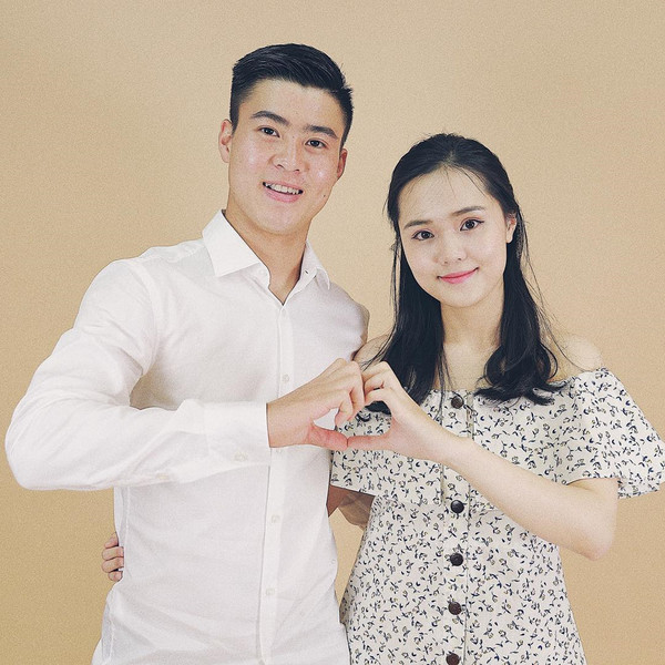 
Cặp đôi Duy Mạnh - Quỳnh Anh được khá nhiều người hâm mộ ủng hộ