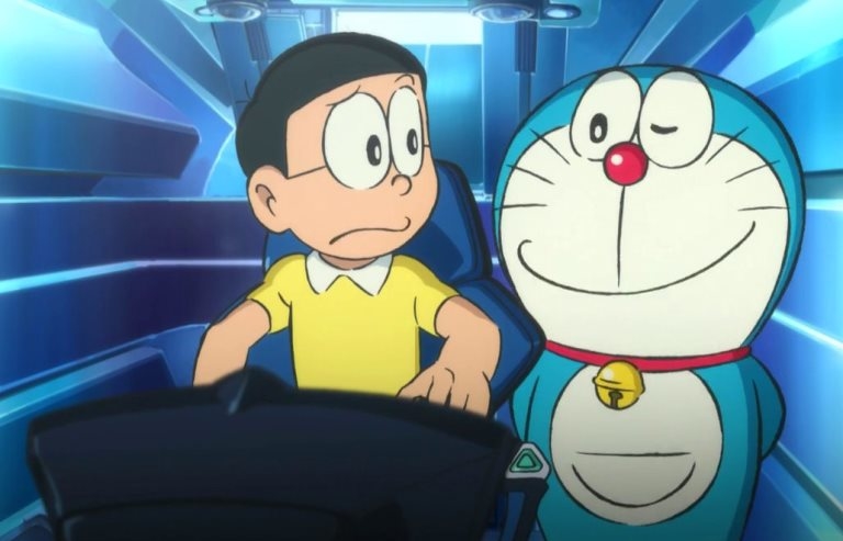 
Doraemon là chú mèo máy giúp Nobita bật lên được những phẩm chất của mình