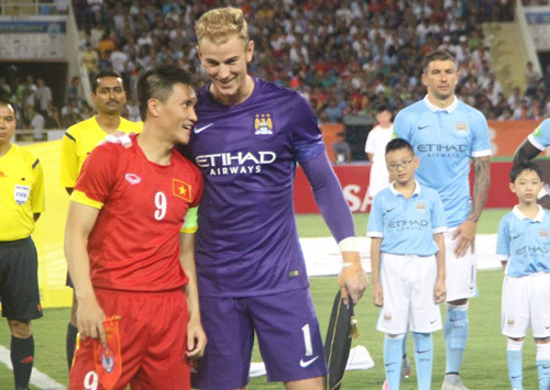 
Manchester City giành chiến thắng giòn giã 8-1 khi đối đầu với ĐTVN ở trận đấu diễn ra vào ngày 27/07/2015. 