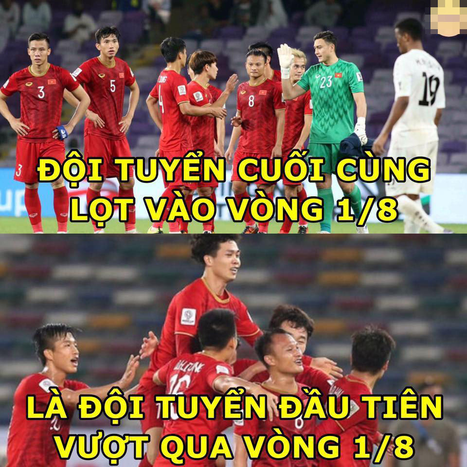 
Đây chính là điều chứng minh thực lực của tuyển Việt Nam, các chàng trai xứng đáng có được tấm vé vào vòng 1/8 đó. (Ảnh: Fandom Owker).