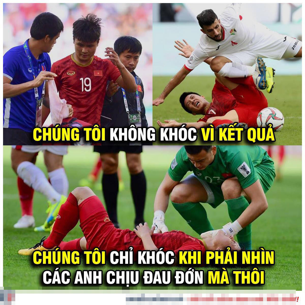
Và các cầu thủ tuyển Việt Nam đã phải chịu khá nhiều đau đớn trên sân trong trận đấu này. (Ảnh: Ghiền Bóng Đá).