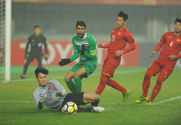 
Tuyển U23 Việt Nam đã thi đấu đầy quả cảm trong trận đấu tứ kết gặp Iraq.