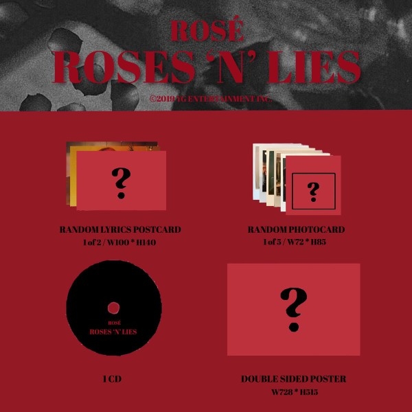 
Những bức hình được cho là teaser album của Rosé.