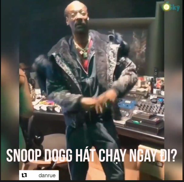 Góc gây lú: Thật bất ngờ! Rapper Snoop Dogg hát 