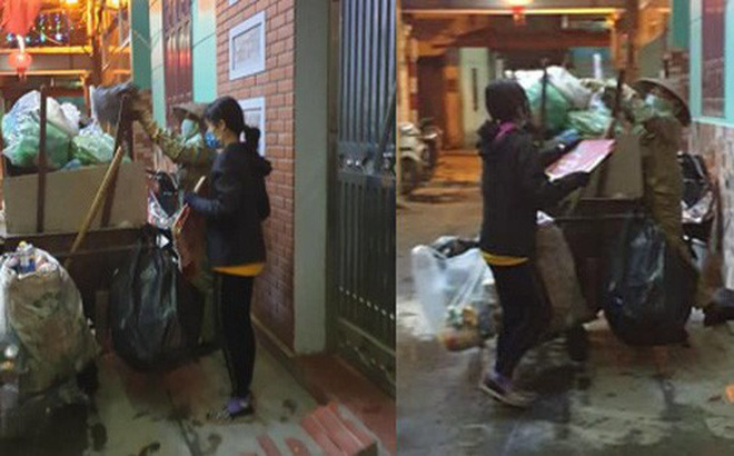 
Cô con gái đi học xa nhà về quê ăn tết nhưng vẫn giúp mẹ đẩy xe rác cao ngất trong đêm 30 Tết. Những hình ảnh này vừa được đăng tải đã khiến nhiều người không hỏi xúc động.