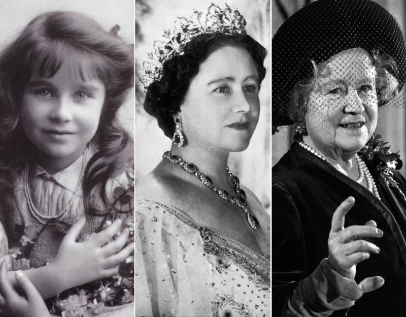 
Hoàng thái hậu Elizabeth từ lúc trẻ đến khi qua đời năm 2002. Tang lễ của con gái bà chắc chắn sẽ còn lớn hơn.