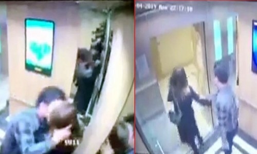
Toàn bộ hành động của gã đàn ông đã bị camera ghi lại và trở thành bằng chứng để cô gái đi báo cảnh sát 